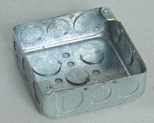 Conduit Box - 4”X4” Square (½” deep boxes)  