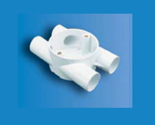 Decoduct Conduit Fittings - H four way